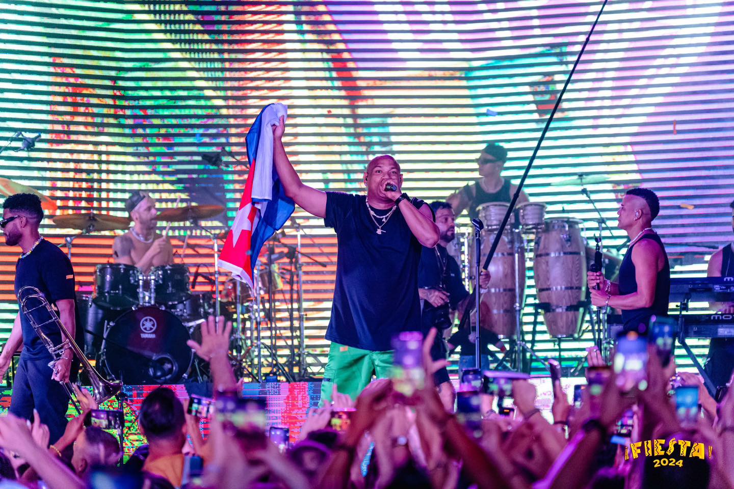 Fiesta Festival 2026 a Roma durante una serata di musica latina e reggaeton